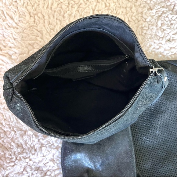 Anthropologie Moda Luxe black leather bag - Picture 5 of 9